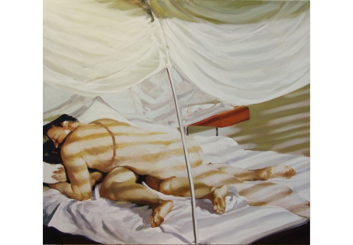 Eric Fischl Bedroom Scene #5 (The Earth Rolls Over You)